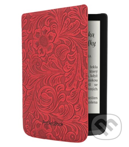 Puzdro PocketBook HPUC-632-R-F Red Flowers (PocketBook). PocketBook, 2020 Puzdro PocketBook HPUC-632-R-F Red Flowers (PocketBook). PocketBook, 2020