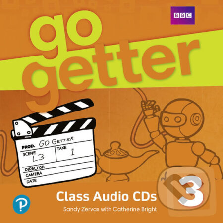 Audiokniha: GoGetter 3 Class CD (Sandy Zervas). Pearson, 2018 Audiokniha: GoGetter 3 Class CD (Sandy Zervas). Pearson, 2018