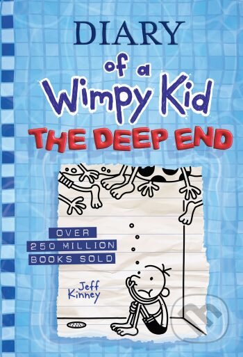Kniha: Diary of a Wimpy Kid: The Deep End (Jeff Kinney). Puffin Books, 2020 Kniha: Diary of a Wimpy Kid: The Deep End (Jeff Kinney). Puffin Books, 2020