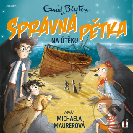 Audiokniha: SPRÁVNÁ PĚTKA na útěku (Enid Blytonová). OneHotBook, 2020 Audiokniha: SPRÁVNÁ PĚTKA na útěku (Enid Blytonová). OneHotBook, 2020