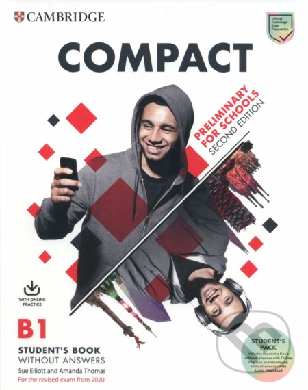 Kniha: Compact Preliminary for Schools (Amanda Thomas, Laura Clyde a Sue Elliott). Cambridge University Press, 2019 Kniha: Compact Preliminary for Schools (Amanda Thomas, Laura Clyde a Sue Elliott). Cambridge University Press, 2019