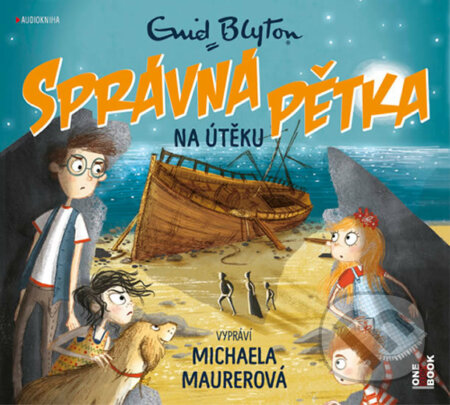 Audiokniha: Správná pětka na útěku (Enid Blytonová). OneHotBook, 2020 Audiokniha: Správná pětka na útěku (Enid Blytonová). OneHotBook, 2020