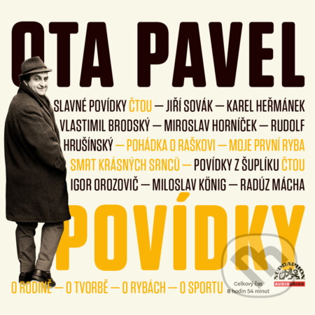 Audiokniha: Povídky (Ota Pavel). Supraphon, 2020 Audiokniha: Povídky (Ota Pavel). Supraphon, 2020