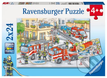 Puzzle: Hasiči (Ravensburger). Ravensburger, 2020 Puzzle: Hasiči (Ravensburger). Ravensburger, 2020