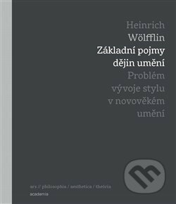 Kniha: Základní pojmy dějin umění (Heinrich Wölfflin). Academia, 2020 Kniha: Základní pojmy dějin umění (Heinrich Wölfflin). Academia, 2020