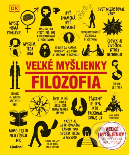 Kniha: Veľké myšlienky: Filozofia (Lindeni). Lindeni, 2020 Kniha: Veľké myšlienky: Filozofia (Lindeni). Lindeni, 2020
