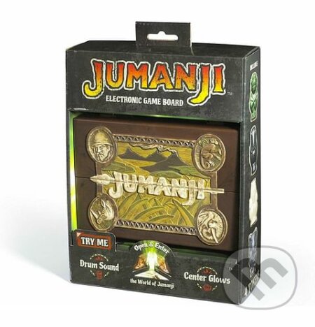 Spoločenská hra: Replika Jumanji - miniaturní elektronická hrací deska (Elvíra Rendulová). Elvíra Rendulová Spoločenská hra: Replika Jumanji - miniaturní elektronická hrací deska (Elvíra Rendulová). Elvíra Rendulová
