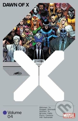 Kniha: Dawn of X 4 (Benjamin Percy, Gerry Duggan a Jonathan Hickman). Marvel, 2020 Kniha: Dawn of X 4 (Benjamin Percy, Gerry Duggan a Jonathan Hickman). Marvel, 2020