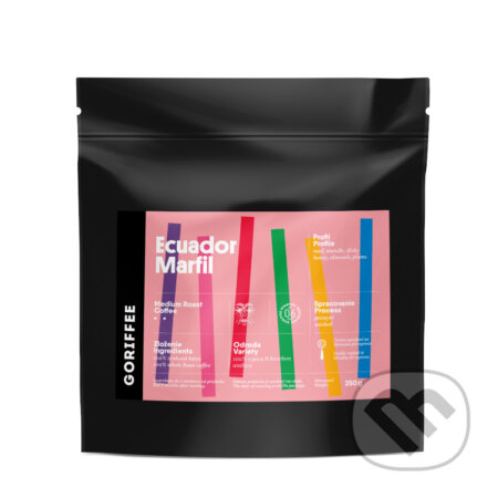 Kávy a čaje: Ecuador Marfil Washed 250g (Goriffee). Goriffee, 2020 Kávy a čaje: Ecuador Marfil Washed 250g (Goriffee). Goriffee, 2020