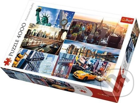 Puzzle: New York koláž (Trefl). Trefl, 2020 Puzzle: New York koláž (Trefl). Trefl, 2020