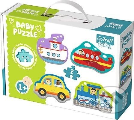 Puzzle: Baby Puzzle transportní vozidla (Trefl). Trefl, 2020 Puzzle: Baby Puzzle transportní vozidla (Trefl). Trefl, 2020
