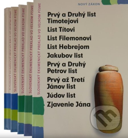 Kniha: Nová zmluva vo veľkom písme (sada 5 kníh) (Slovenská biblická spoločnosť). Slovenská biblická spoločnosť Kniha: Nová zmluva vo veľkom písme (sada 5 kníh) (Slovenská biblická spoločnosť). Slovenská biblická spoločnosť