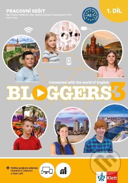 Kniha: Bloggers 3 (A2.1) (Klett). Klett, 2020 Kniha: Bloggers 3 (A2.1) (Klett). Klett, 2020
