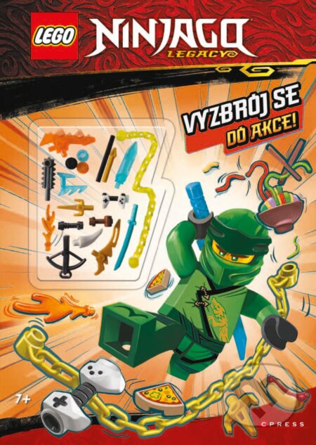 Kniha: LEGO® NINJAGO: Vyzbroj se do akce! (CPRESS). CPRESS, 2020 Kniha: LEGO® NINJAGO: Vyzbroj se do akce! (CPRESS). CPRESS, 2020