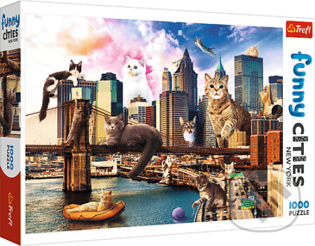 Crazy City -  Cats in New York, Trefl, 2020