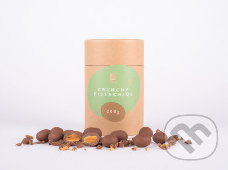 Kávy a čaje: Lyra crunchy pistachios: Pistácie v mliečnej čokoláde (Lyra). Lyra, 2020 Kávy a čaje: Lyra crunchy pistachios: Pistácie v mliečnej čokoláde (Lyra). Lyra, 2020