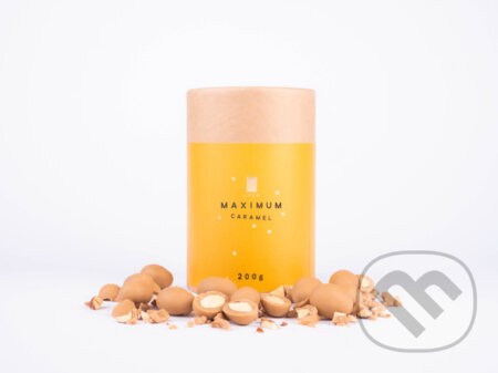 Kávy a čaje: Lyra maximum caramel: Slaný karamel s mandľou (Lyra). Lyra, 2020 Kávy a čaje: Lyra maximum caramel: Slaný karamel s mandľou (Lyra). Lyra, 2020