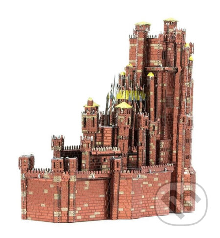 Puzzle: Metal Earth 3D puzzle: Hra o trůny Rudá bašta (Piatnik). Piatnik, 2020 Puzzle: Metal Earth 3D puzzle: Hra o trůny Rudá bašta (Piatnik). Piatnik, 2020