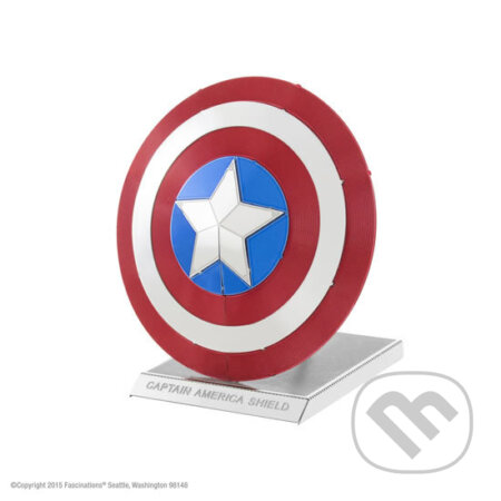 Metal Earth 3D puzzle: Marvel Captain America Shield, Piatnik, 2020