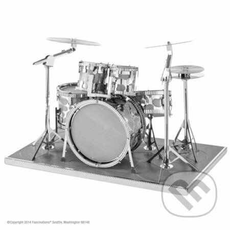 Puzzle: Metal Earth 3D puzzle: Drum Set (Piatnik). Piatnik, 2020 Puzzle: Metal Earth 3D puzzle: Drum Set (Piatnik). Piatnik, 2020