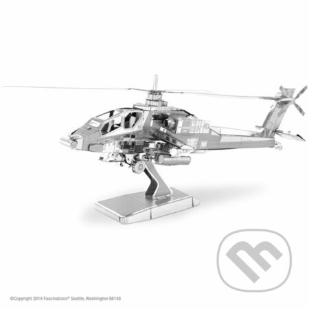 Metal Earth 3D puzzle: AH-64 Apache, Piatnik, 2020