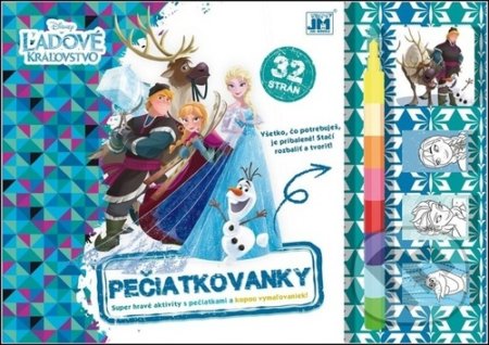 Kniha: Pečiatkovanky: Ľadové kráľovstvo (Jiří Models). Jiří Models, 2020 Kniha: Pečiatkovanky: Ľadové kráľovstvo (Jiří Models). Jiří Models, 2020