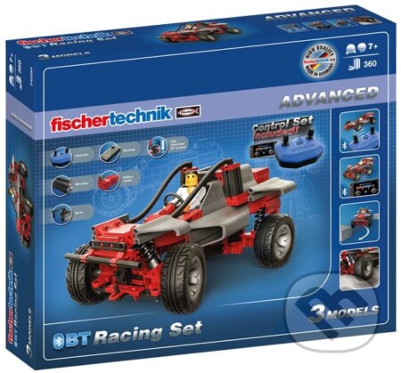 Spoločenská hra: Fischertechnik Advanced BT Racing Set (Fischertechnik). Fischertechnik, 2020 Spoločenská hra: Fischertechnik Advanced BT Racing Set (Fischertechnik). Fischertechnik, 2020