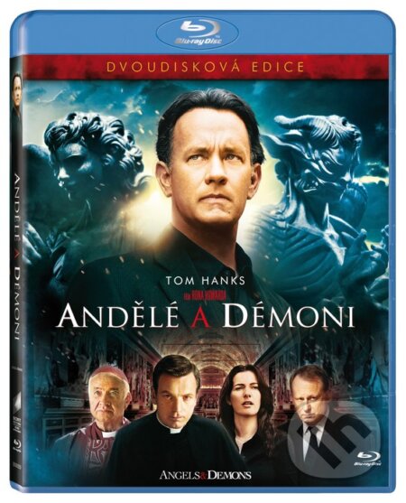 Film: Anjeli a Démoni (2 Blu-ray) (François Orenn a Ron Howard) (Blu-ray). Bonton Film, 2009 Film: Anjeli a Démoni (2 Blu-ray) (François Orenn a Ron Howard) (Blu-ray). Bonton Film, 2009