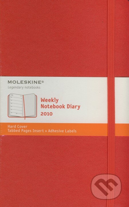 Moleskine - stredný diár 2010 (červený), Moleskine, 2009