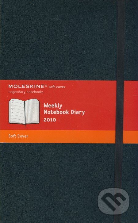 Moleskine - stredný týždenný diár 2010 (čierny) (Moleskine). Moleskine, 2009 Moleskine - stredný týždenný diár 2010 (čierny) (Moleskine). Moleskine, 2009