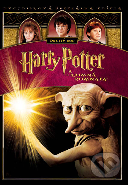 Film: Harry Potter a Tajomná komnata (2DVD) (Chris Columbus) (DVD). Magicbox, 2002 Film: Harry Potter a Tajomná komnata (2DVD) (Chris Columbus) (DVD). Magicbox, 2002