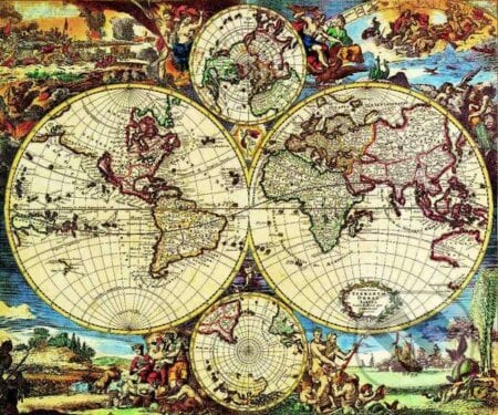 Mapa sveta, Editions Ricordi