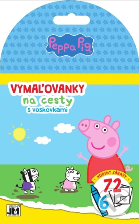 Kniha: Vymaľovanky na cesty: Peppa Pig (Jiří Models). Jiří Models, 2020 Kniha: Vymaľovanky na cesty: Peppa Pig (Jiří Models). Jiří Models, 2020