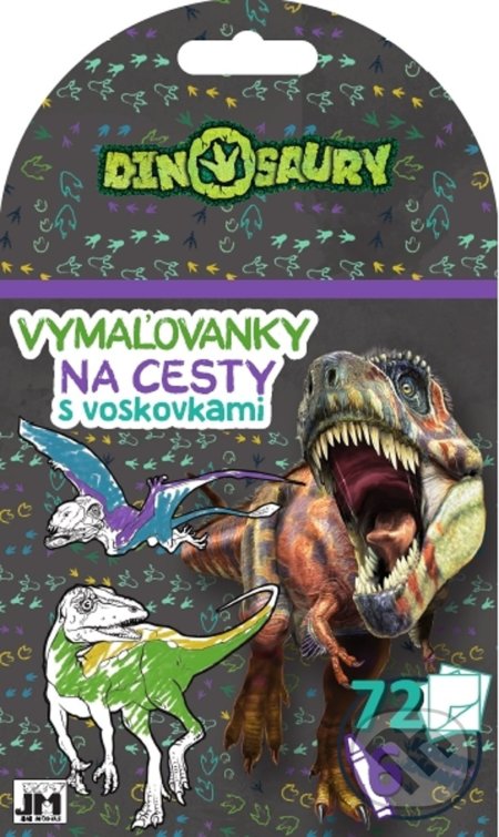 Kniha: Vymaľovanky na cesty: Dinosaury (Jiří Models). Jiří Models, 2020 Kniha: Vymaľovanky na cesty: Dinosaury (Jiří Models). Jiří Models, 2020