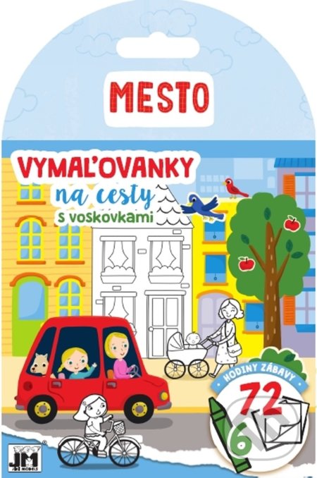 Kniha: Vymaľovanky na cesty: Mesto (Jiří Models). Jiří Models, 2020 Kniha: Vymaľovanky na cesty: Mesto (Jiří Models). Jiří Models, 2020