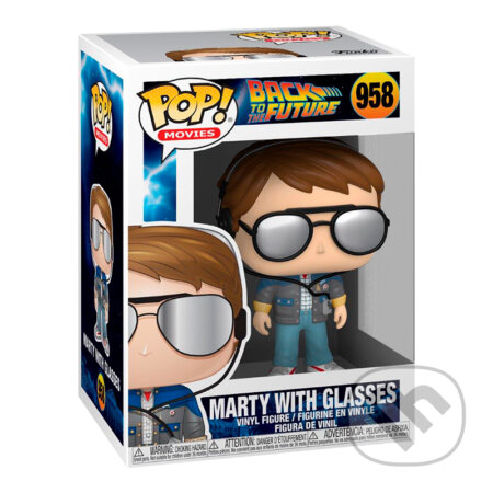 Funko POP! Movie: BTTF - Marty w/glasses, Magicbox FanStyle, 2020