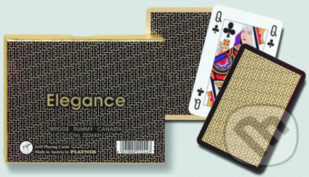 Společenská hra: Kanasta - Elegance (Piatnik). Piatnik, 2020 Společenská hra: Kanasta - Elegance (Piatnik). Piatnik, 2020