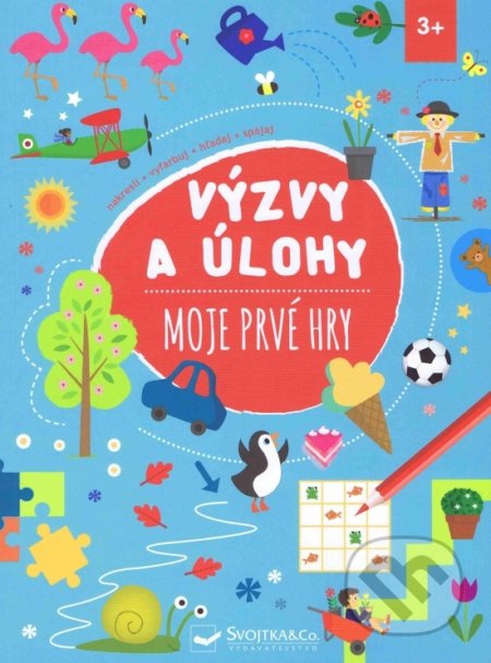 Kniha: Výzvy a úlohy: Moje prvé hry (Svojtka&Co.). Svojtka&Co., 2020 Kniha: Výzvy a úlohy: Moje prvé hry (Svojtka&Co.). Svojtka&Co., 2020