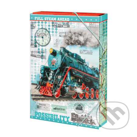 Box na sešity A4: Train (Argus). Argus, 2020 Box na sešity A4: Train (Argus). Argus, 2020