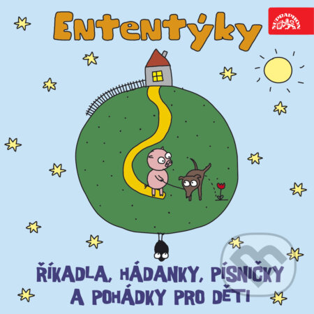 Audiokniha: Ententýky - říkadla, hádanky a rozpočítadla pro nejmenší (Eduard Petiška, František Halas, František Hrubín, Hanuš Polák, Jan Vodňanský, Jaroslav Seifert, Jiří Žáček, Josef Čapek, Josef Kožíšek, Josef Václav Sládek, Karel Václav Rais, Václav Čtvrtek a Věra Provazníková). SUPRAPHON MUSIC a.s., 2006 Audiokniha: Ententýky - říkadla, hádanky a rozpočítadla pro nejmenší (Eduard Petiška, František Halas, František Hrubín, Hanuš Polák, Jan Vodňanský, Jaroslav Seifert, Jiří Žáček, Josef Čapek, Josef Kožíšek, Josef Václav Sládek, Karel Václav Rais, Václav Čtvrtek a Věra Provazníková). SUPRAPHON MUSIC a.s., 2006