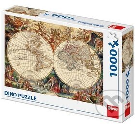 Puzzle: Historická mapa (Dino). Dino, 2020 Puzzle: Historická mapa (Dino). Dino, 2020
