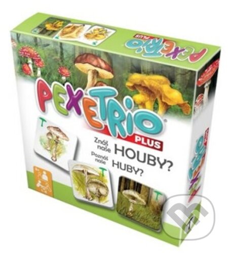 Spoločenská hra: Pexetrio Plus Znáš naše houby? / Poznáš naše huby? (Betexa). Betexa, 2018 Spoločenská hra: Pexetrio Plus Znáš naše houby? / Poznáš naše huby? (Betexa). Betexa, 2018