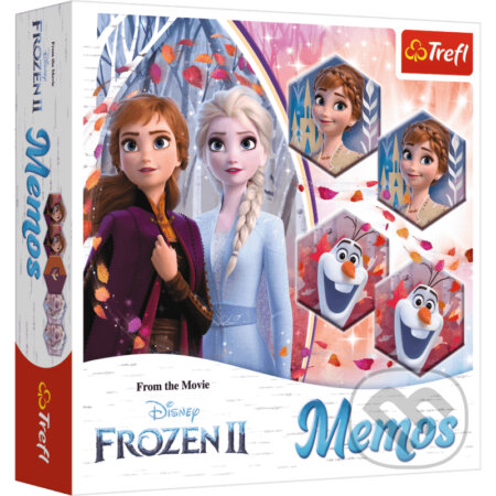 Spoločenská hra: Memos Frozen 2 pexeso (Trefl). Trefl, 2020 Spoločenská hra: Memos Frozen 2 pexeso (Trefl). Trefl, 2020