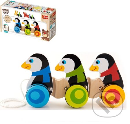 Dřevěná hračka tučňáci, Trefl, 2020