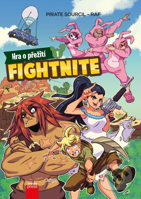 Kniha: Hra o přežití: Fightnite (Pirate Sourcil). Computer Press, 2020 Kniha: Hra o přežití: Fightnite (Pirate Sourcil). Computer Press, 2020
