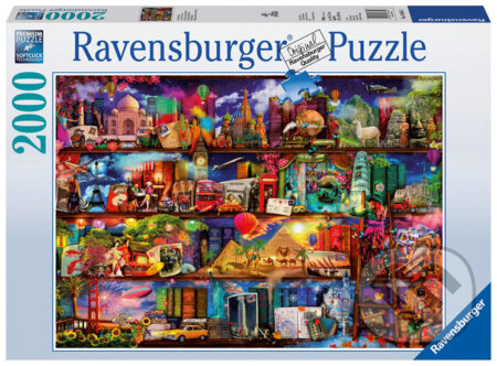 Puzzle: Svět knih (Ravensburger). Ravensburger, 2020 Puzzle: Svět knih (Ravensburger). Ravensburger, 2020