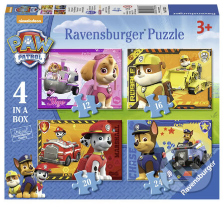 Puzzle: Tlapková Patrola (Ravensburger). Ravensburger, 2020 Puzzle: Tlapková Patrola (Ravensburger). Ravensburger, 2020