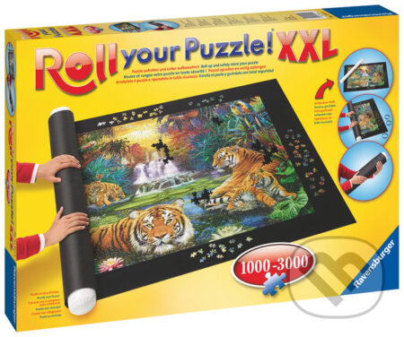 Puzzle: Rolovací podložka pod puzzle XXL (Ravensburger). Ravensburger, 2020 Puzzle: Rolovací podložka pod puzzle XXL (Ravensburger). Ravensburger, 2020