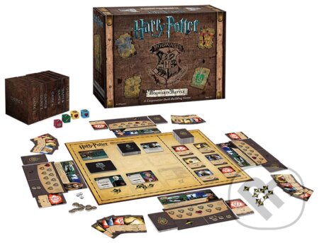 Společenská hra: Harry Potter: Boj o Bradavice (Andrew Wolf, Forrest-Pruzan Creative a Kami Mandell). REXhry, 2020 Společenská hra: Harry Potter: Boj o Bradavice (Andrew Wolf, Forrest-Pruzan Creative a Kami Mandell). REXhry, 2020