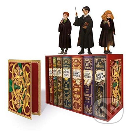 Kniha: Harry Potter: Band 1-7 im Schuber (J. K. Rowling). Carlsen Verlag, 2019 Kniha: Harry Potter: Band 1-7 im Schuber (J. K. Rowling). Carlsen Verlag, 2019